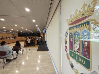 Pleno ordinario celebrado ete jueves 28 de mayo en la Diputación.