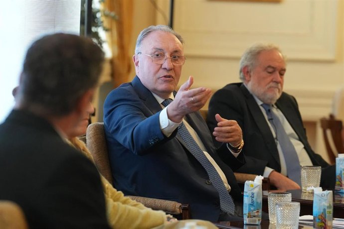 El presidente de Sidenor, Mirai y Talgo, José Antonio Jainaga, durante el foro ‘La energía eléctrica que Euskadi necesita’