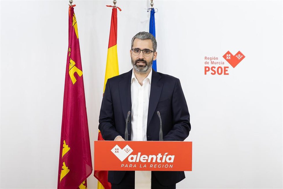 Archivo - El secretario general del PSOE de la Región de Murcia, Francisco Lucas