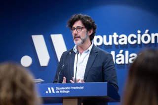 El diputado de Tercer Sector y Cooperación Internacional, Francisco José Martín, en reuda de prensa.