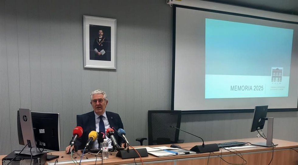El presidente del TSJR, Javier Marca.