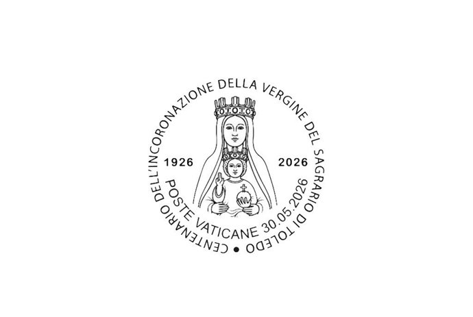 Matasellos dedicado a la Virgen del Sagrario.