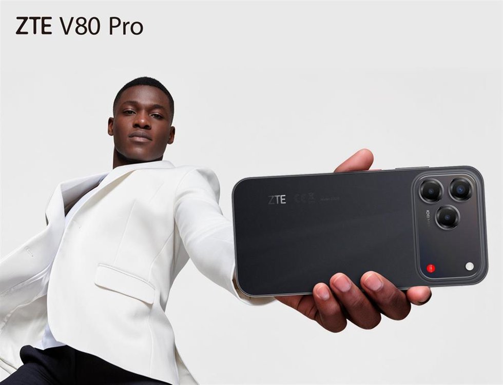 El nuevo 'smartphone' V80 Pro de ZTE.