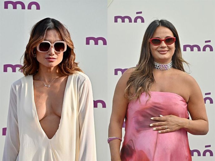 Iera González y Lara Tronti durante la fiesta en Casa Mó, a 27 de mayo del 2027, en Madrid (España).