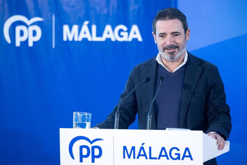 Archivo - El secretario general del PP de Málaga y parlamentario andaluz, José Ramón Carmona