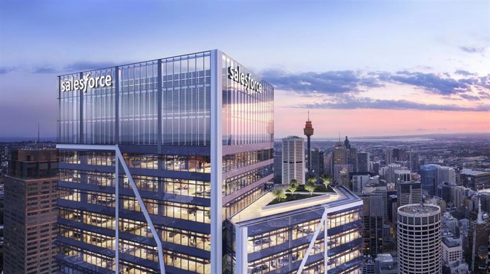 Sydney Salesforce Tower Skyline