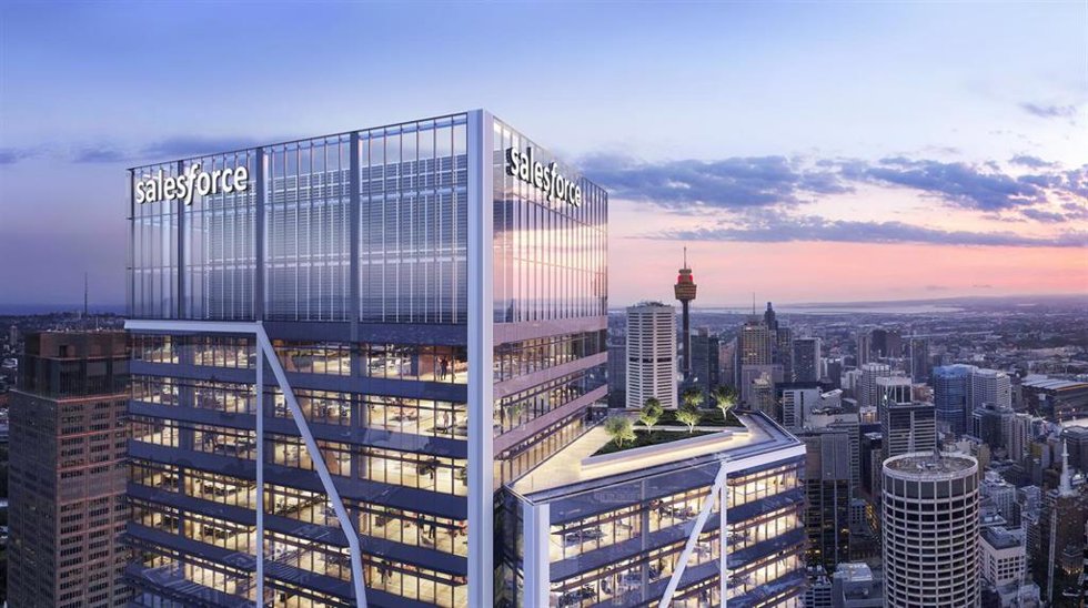 Sydney Salesforce Tower Skyline