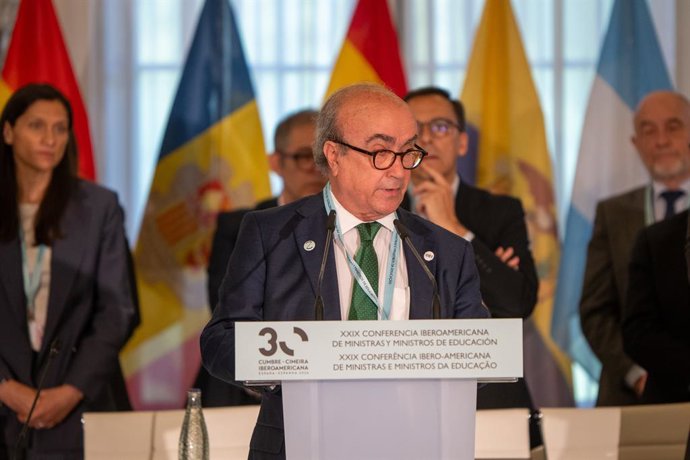El secretario general de la Organización de Estados Iberoamericanos para la Educación, la Ciencia y la Cultura (OEI), Mariano Jabonero