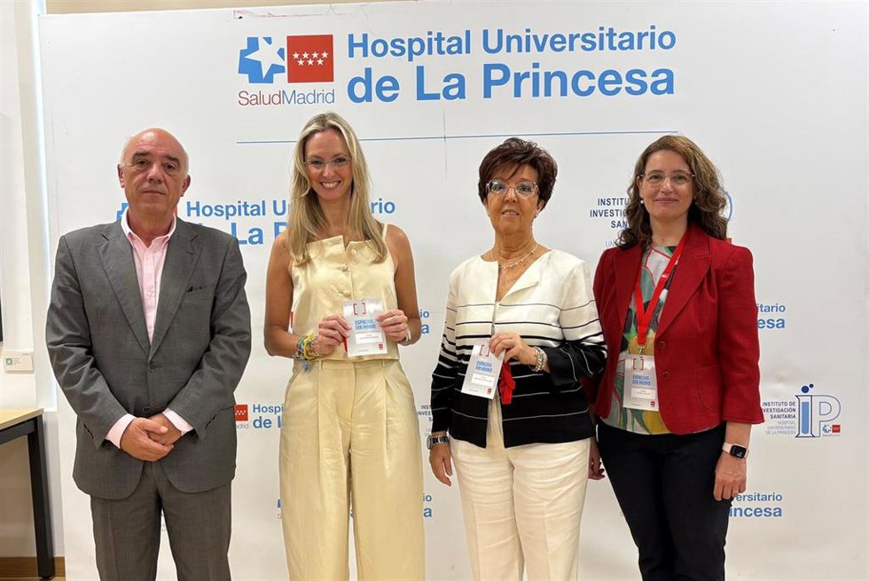 Jornada sin humo en el Hospital de La Princesa