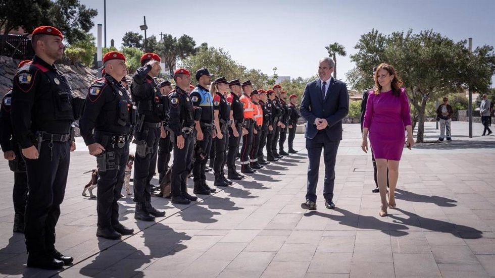 Celebración del Día de la Policía Canaria