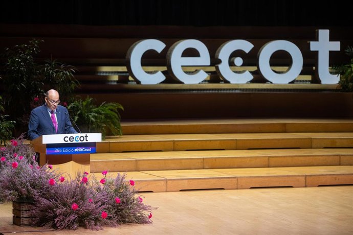 Archivo - El presidente de Cecot, Xavier Panés, en una imagen de archivo.