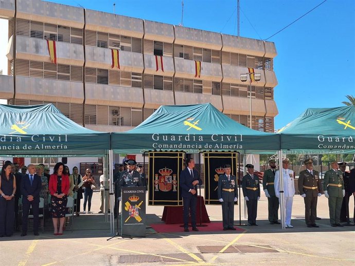 Acto conmemorativo del 182 aniversario de la Fundación de la Guardia Civil.