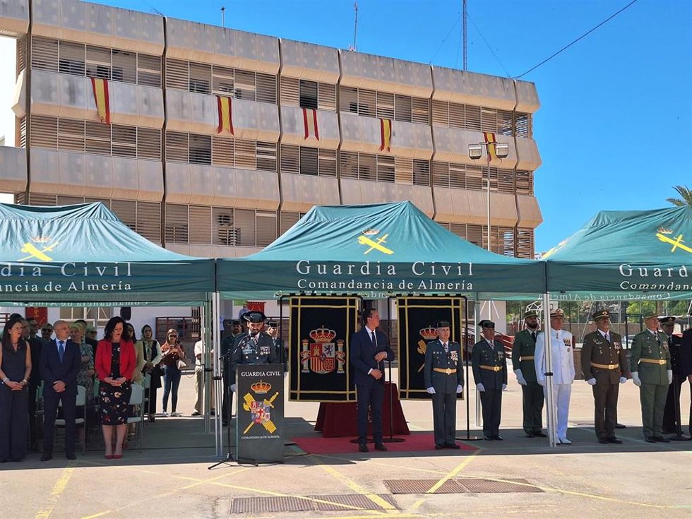 Acto conmemorativo del 182 aniversario de la Fundación de la Guardia Civil.