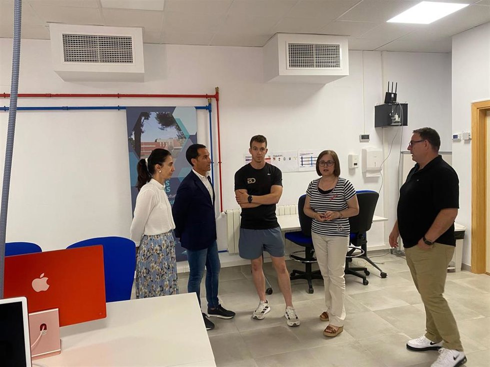 Visita al IES Sierra de Las Villas.
