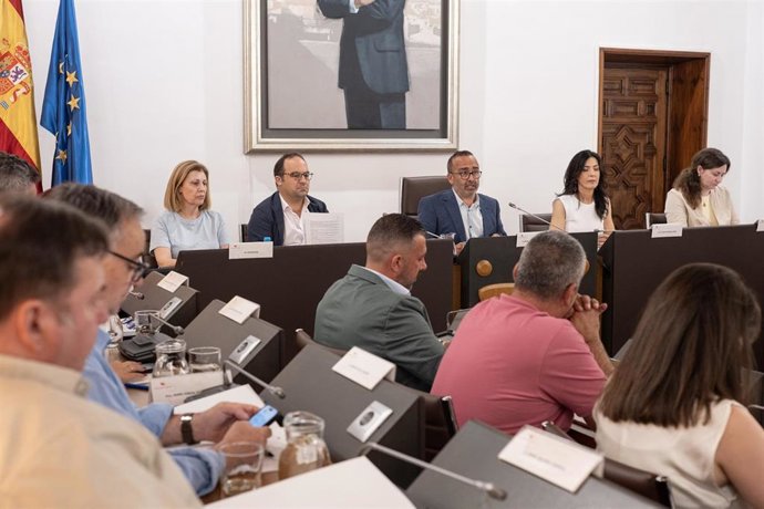 Pleno ordinario del mes de mayo en la Diputación de Cáceres
