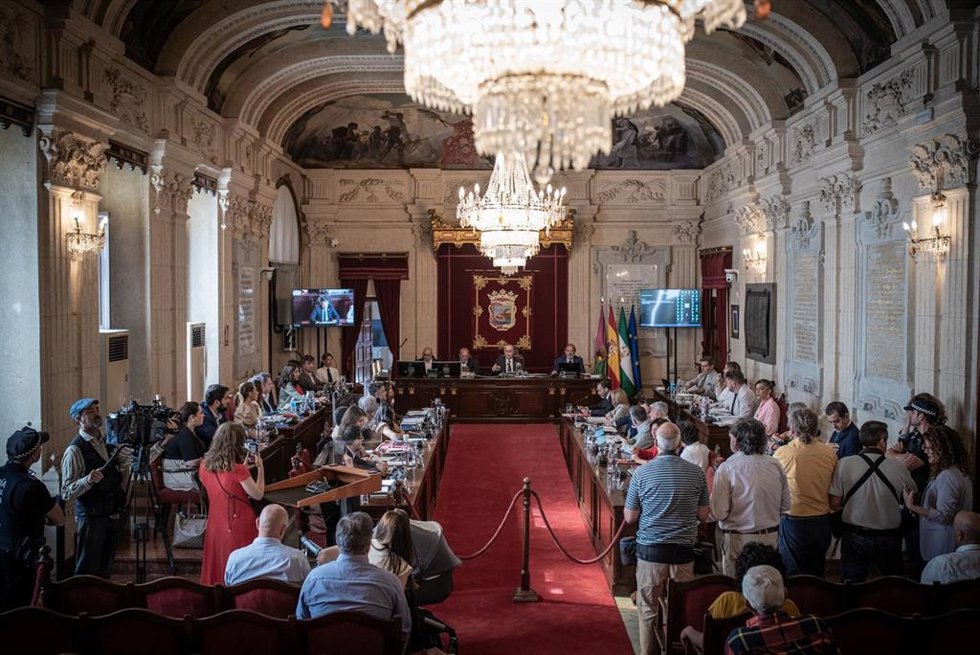 Pleno del Ayuntamiento de Málaga
