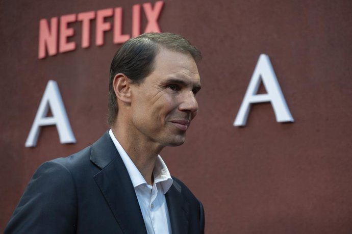 20 de maio de 2026, Madri, Espanha: Rafa Nadal comparece à estreia mundial de “RAFA”, o documentário sobre Rafa Nadal, no BETI JAI, em Madri, em 20 de maio de 2026, Espanha