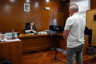 El pastor dueño de los perros durante el juicio, en el Juzgado de lo Penal de Zamora, a 28 de mayo de 2026, en Zamora, Castilla y León (España). 