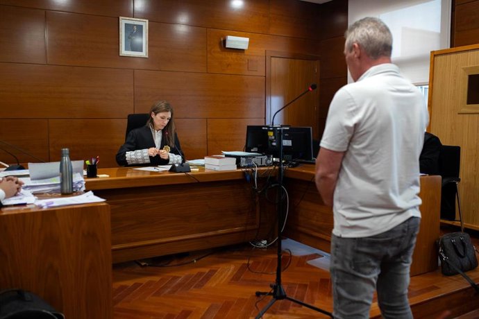 El pastor dueño de los perros durante el juicio, en el Juzgado de lo Penal de Zamora, a 28 de mayo de 2026, en Zamora, Castilla y León (España). 