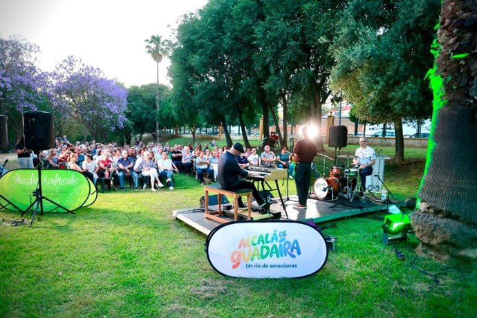 Imagen del último concierto del III Ciclo 'Música en la Naturaleza' de Alcalá (Sevilla)