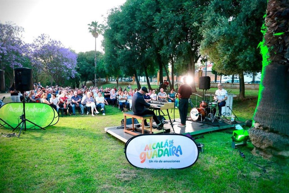 Imagen del último concierto del III Ciclo 'Música en la Naturaleza' de Alcalá (Sevilla)