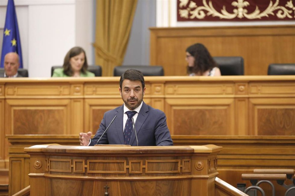 El diputado de Vox Iván Sánchez.