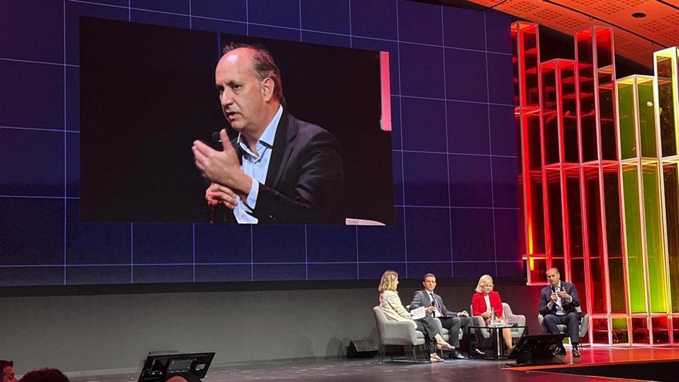 El consejero de Digitalización, Miguel López-Valverde, en el foro AI Now Summit 2026