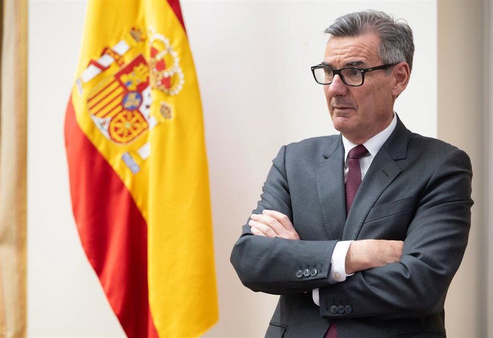 El presidente de la Comisión Nacional del Mercado de Valores (CNMV), Carlos San Basilio.