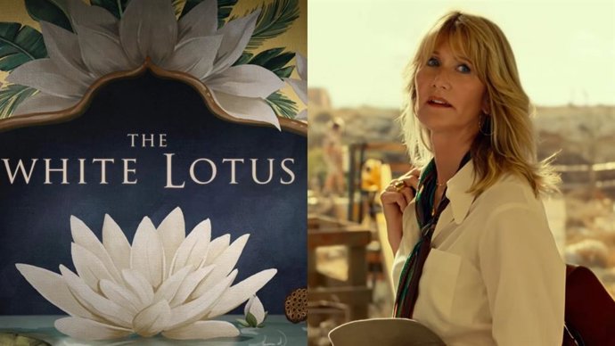 The White Lotus 4: Laura Dern conquista Cannes en las primeras imágenes del rodaje