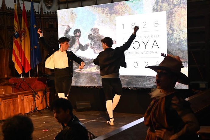 Presentación la celebración del Bicentenario de Goya en la Cartuja de Aula Dei, a 28 de mayo de 2026, en Zaragoza, Aragón (España). El acto detalla las líneas maestras de las conmemoraciones dedicadas al pintor aragonés, con exposiciones, actividades educ