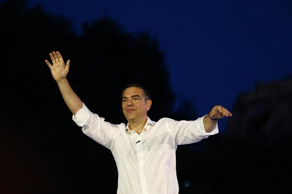 Alexis Tsipras, el ex primer ministro de Grecia.