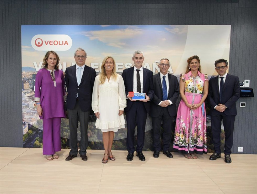 Veolia inaugura su nueva sede corporativa en Madrid.