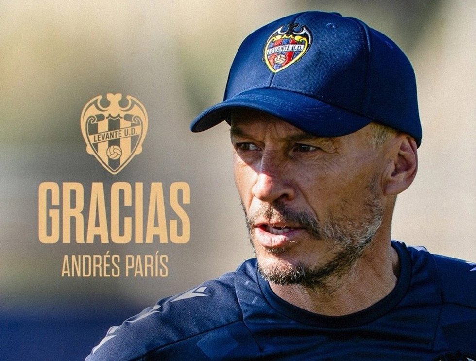 Andrés París no continuará al frente del Levante UD Femenino la próxima temporada.