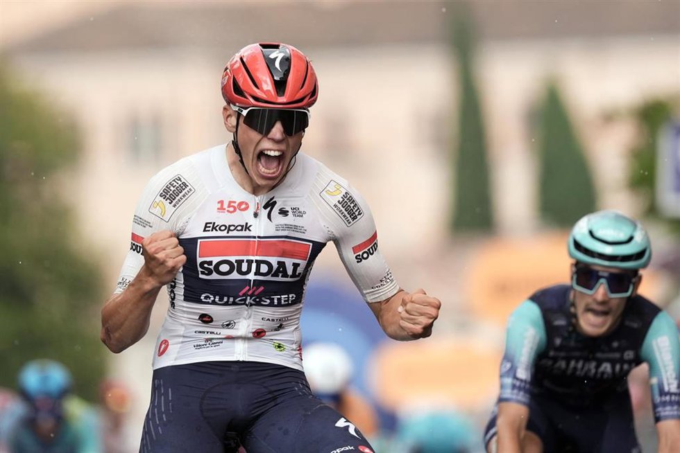 El ciclista francés Paul Magnier (Soudal Quick-Step) gana la decimoctava etapa del Giro de Italia 2026.