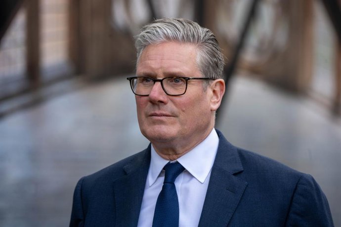 Archivo - April 14, 2026, London, United Kingdom: Sir Keir Starmer seen at the funeral of former Labour MP and Minister Phil Woolas. The funeral of Phil Woolas, a former Labour MP and government minister, was held at St Margaret's Church, Westminster. The