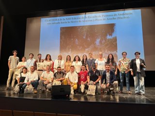 Clausura en Cortegana la XIII Escuela de Pastores de Andalucía.