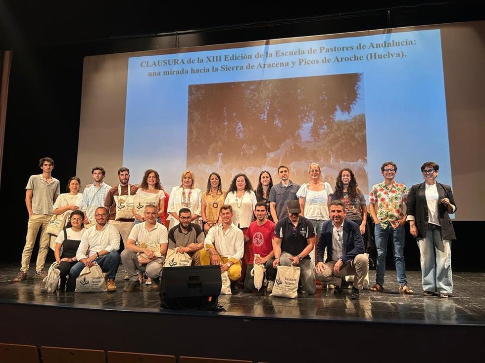 Clausura en Cortegana la XIII Escuela de Pastores de Andalucía.