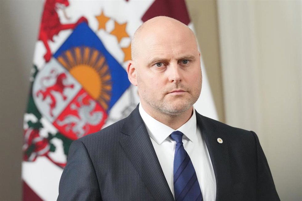 El ya nuevo primer ministro interino, Andris Kulbergs