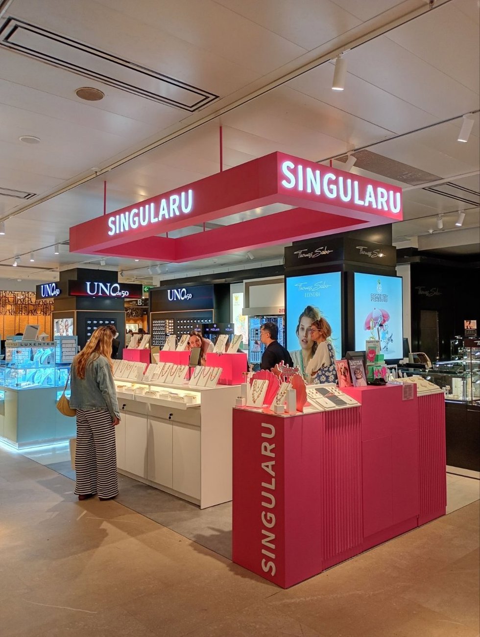 Tienda de Singularu en El Corte Inglés