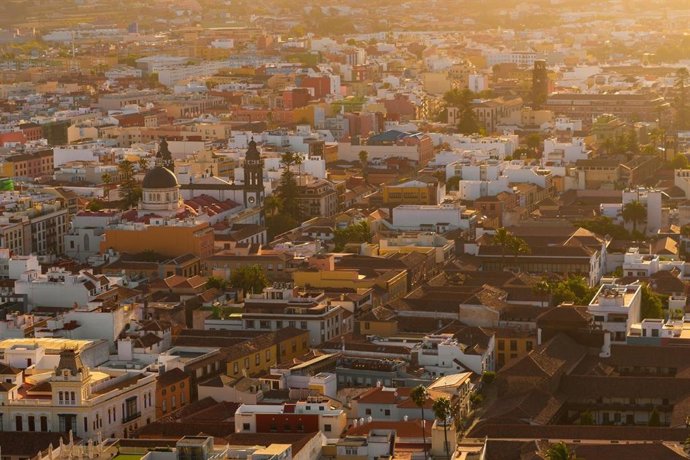 Vista de la ciudad de La Laguna, en Tenerife
