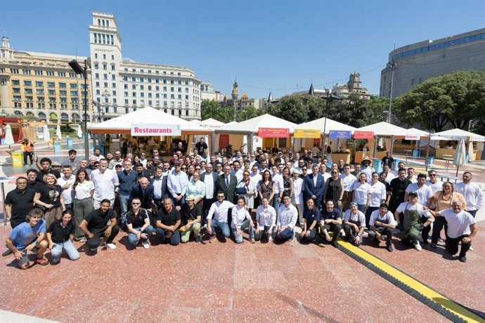 Primer día de la 12a edición del Tast a la Rambla