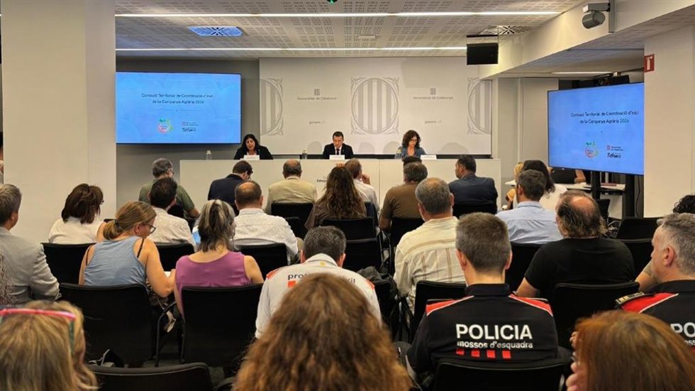 Primera reunión de la Comissió de Coordinació de la Campanya Agrària de Lleida de este año