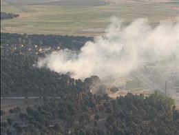 Declarado gravedad 1 en un incendio forestal en Arévalo (Ávila)
