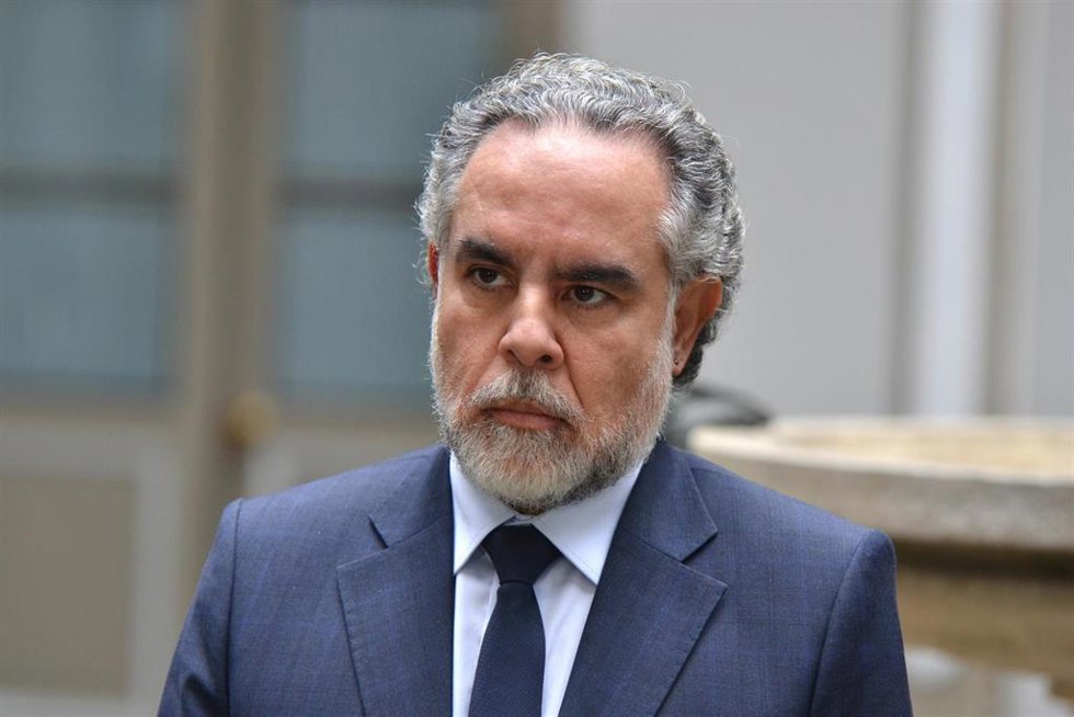 Archivo - El ministro del Interior de Colombia, Armando Benedetti