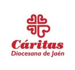 Logotipo de Cáritas Diocesana de Jaén.