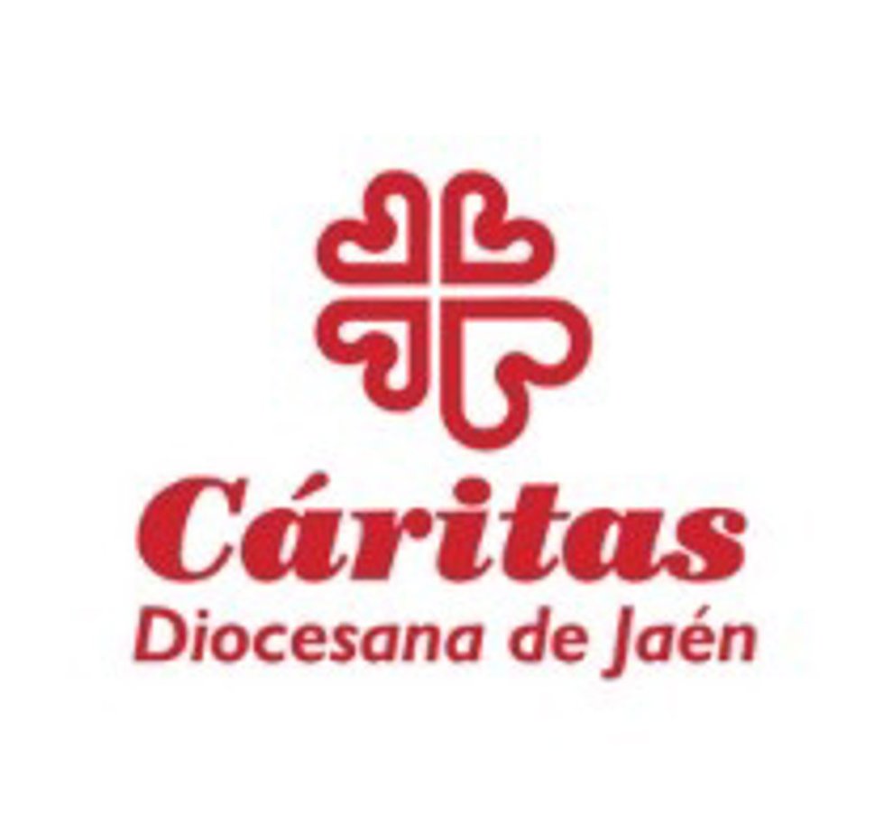 Logotipo de Cáritas Diocesana de Jaén.