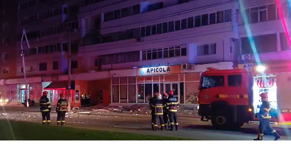 El dron ha impactado contra un bloque de viviendas de la ciudad rumana de Galati