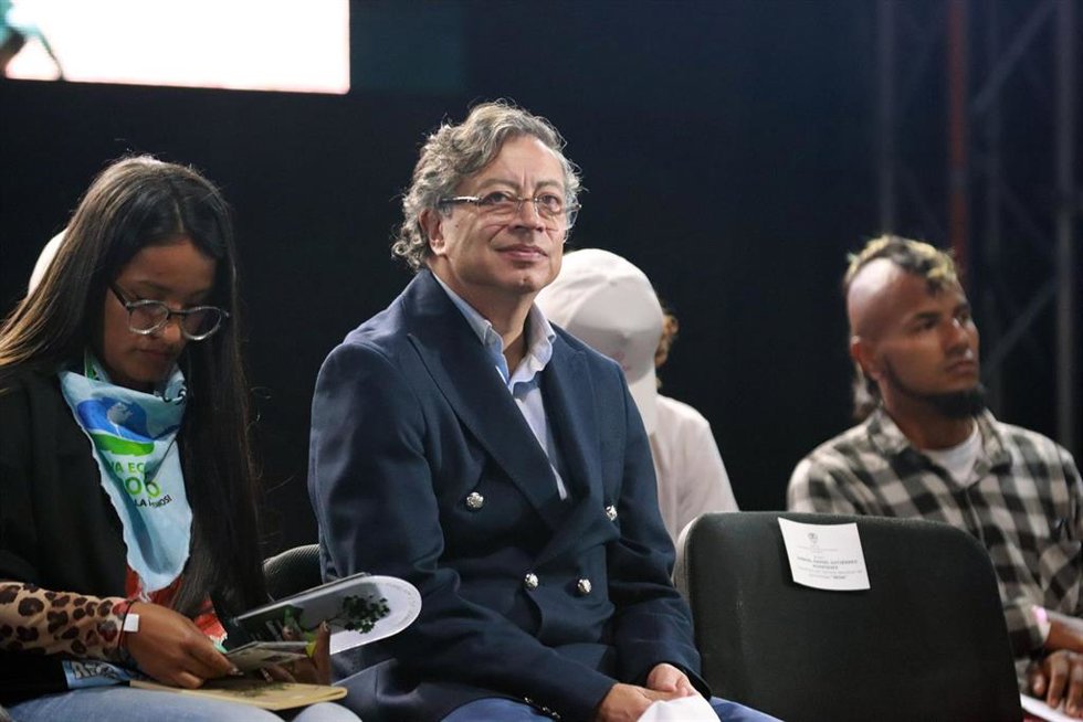 El presidente de Colombia, Gustavo Petro, en una imagen de archivo