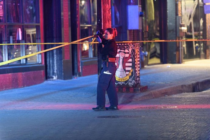 Policía tras un tiroteo en Dallas, Texas, Estados Unidos (archivo)