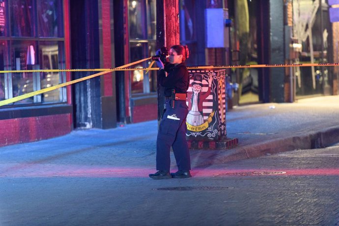 May 5, 2026, Dallas, Texas, USA: Several persons were injured, one fatally, in two separate shooting incidents in the Deep Ellum entertainment district on Tuesday evening during Cinco de Mayo partying...The first shooting occurred after an attempted armed